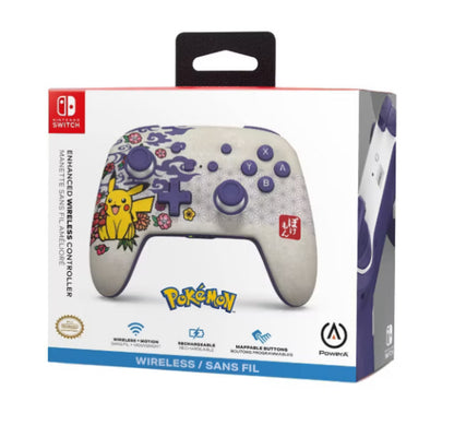 PowerA Enhanced Wireless Controller for Nintendo Switch Pikachu Blossom