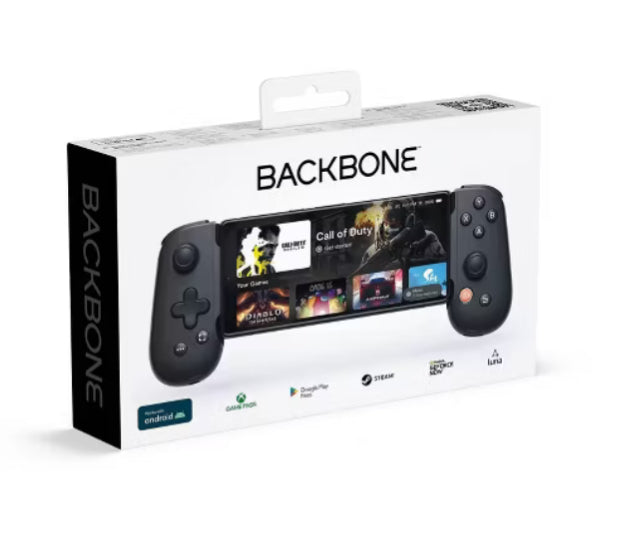 Backbone One (USB-C) Mobile Gaming Controller for Android and iPhone Series 15 - Gen 2 Black