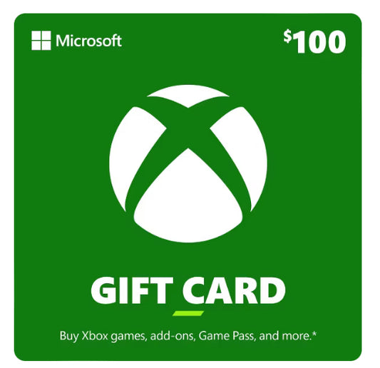 Xbox Gift Card (Email Delivery) + service fee $20