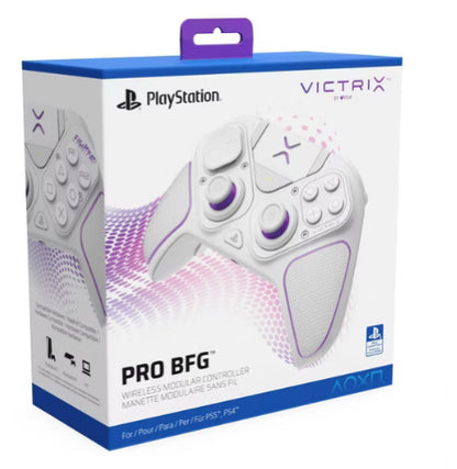 PDP Victrix Pro BFG Wireless Controller for PlayStation 5 - White