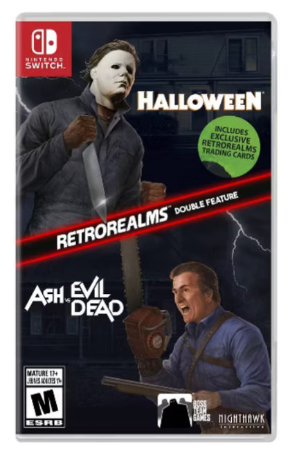 Halloween and Ash vs Evil Dead RetroRealms Double Feature - Nintendo Switch