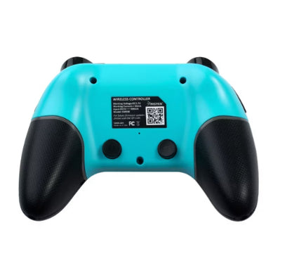 Insten Wireless Controller for Nintendo Switch, OLED Model, Lite, with Programmable Buttons, Gyro Axis, Vibration, Turbo, Blue