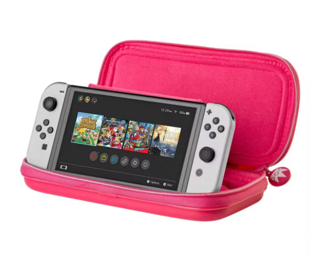 Game Traveler Deluxe Travel Case for Nintendo Switch - Princess Peach Showtime