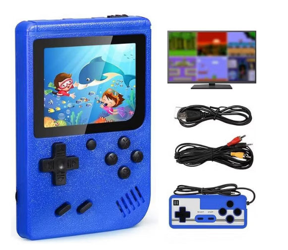 Link Handheld Video Game Console 400 Classic Retro Games Portable Can Connect To TV Two Players Rechargeable Battery