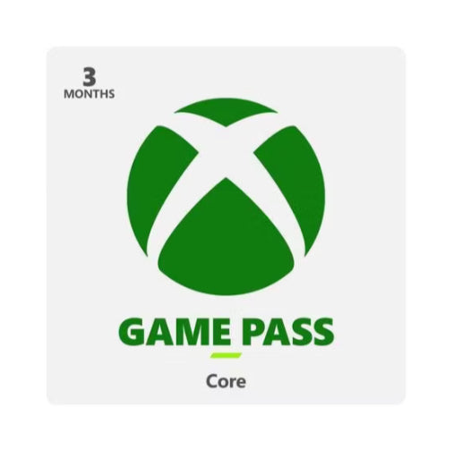 Xbox Game Pass Core Subscription Gift Card (Email Delivery) +service fee $15