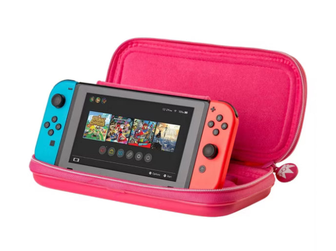 Game Traveler Deluxe Travel Case for Nintendo Switch - Princess Peach Showtime