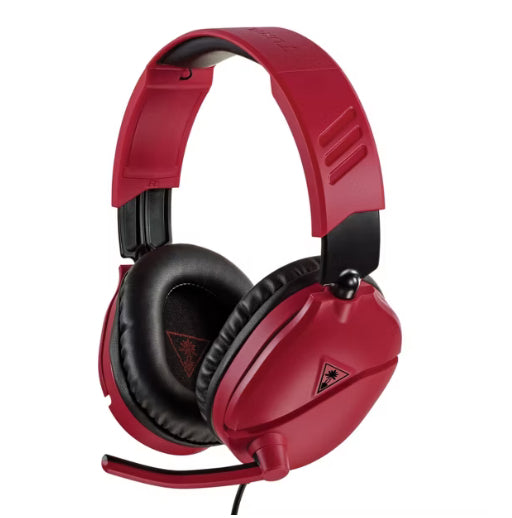 Turtle Beach Recon 70 Wired Gaming Headset for PlayStation 4/5/Xbox One/Series X|S/Nintendo Switch/PC - Red